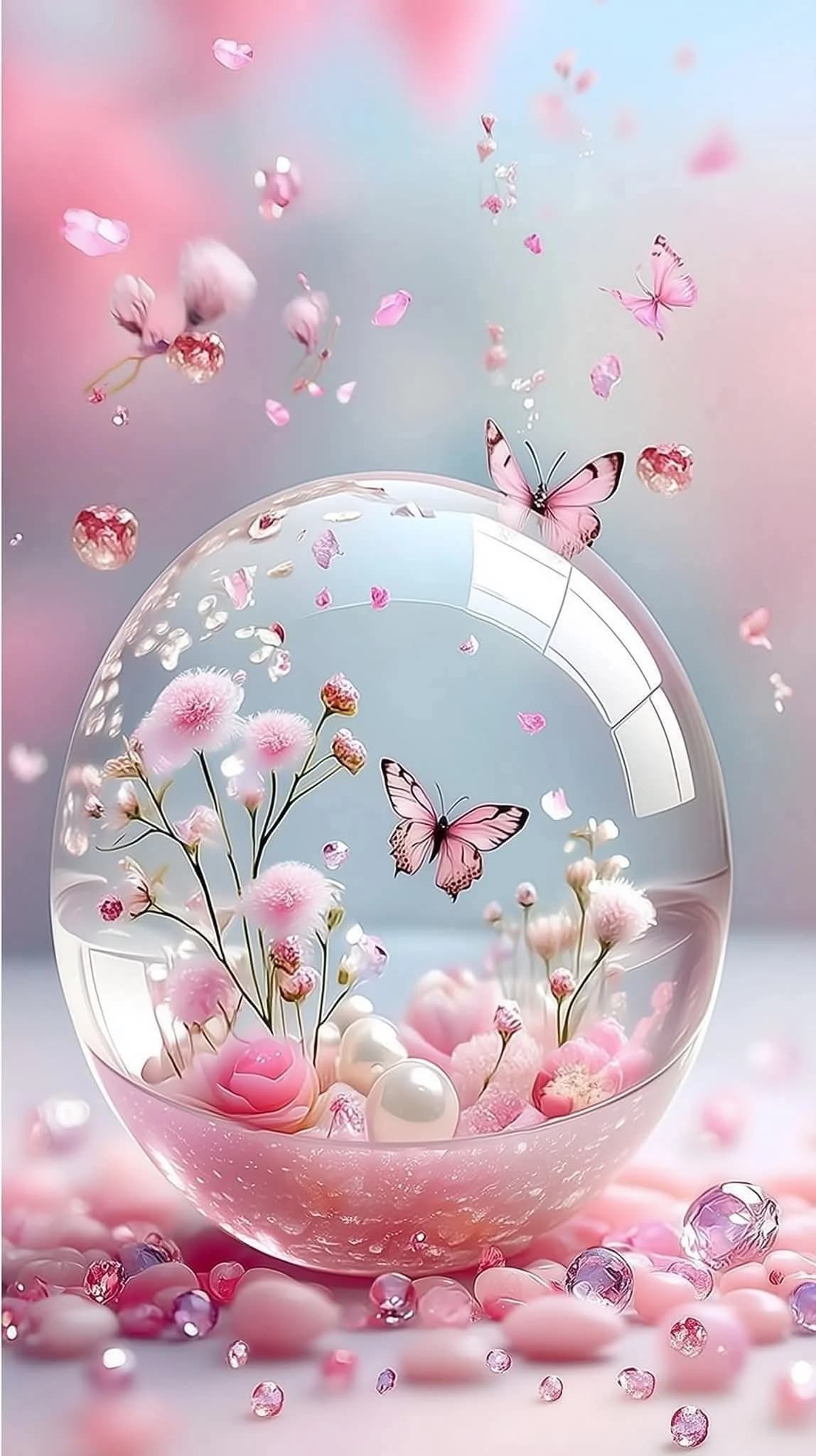 Légèreté, bulle, apaisement visuel